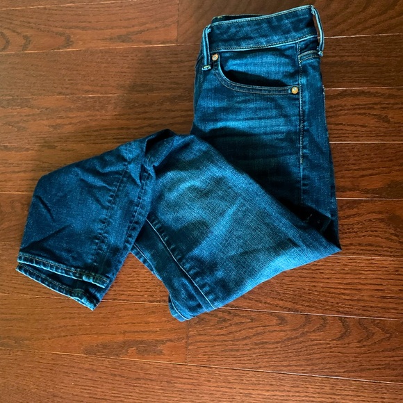 American Eagle Blue Athletic Airflex Jeans - Picture 2 of 7